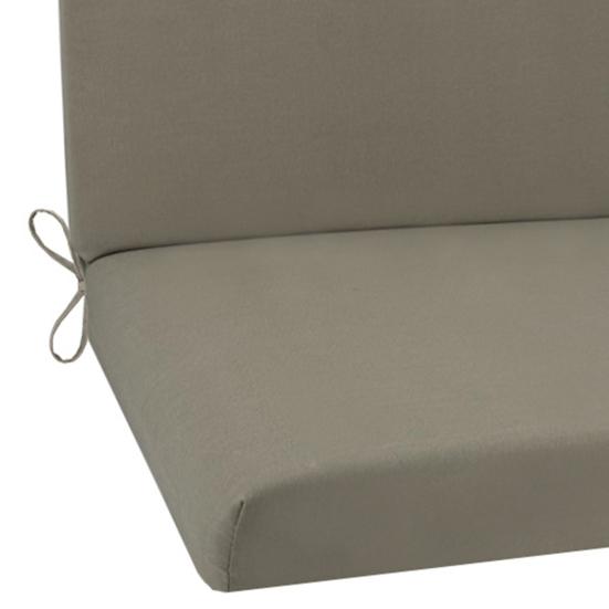 Yousheng Rocking Chair Cushion 19"x18" Seat Cushion with Ties Sun-Proof Fade Resistant Back And Seat Cushion for Outdoor Dining Chair Patio Chair