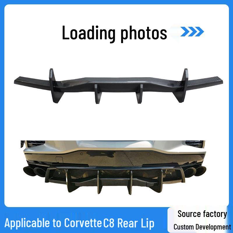 Chevrolet Corvette C8 Rear Bumper Lip/Diffuser for 2020-2025 Models