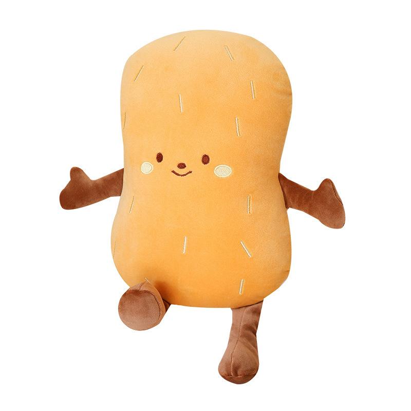 Simulation and Creative Peanuts Pillow Plush Toy Dolls Office Chair Cushion Pillow Gift