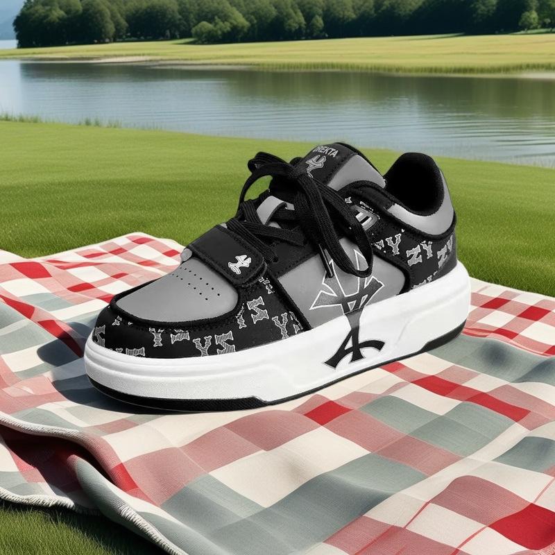 

Niche board shoes men s spring new versatile casual white shoes platform letter shoes 35