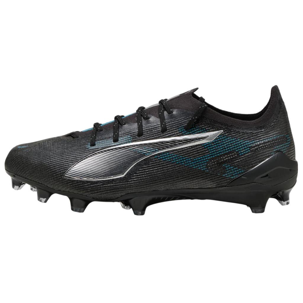 Puma Ultra 5 Ultimate FG Eclipse Pack Unisex Sneakers Black Silver Bright-Aqua 108159-02