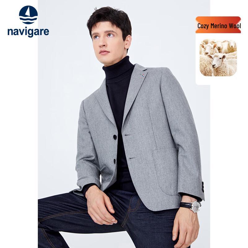 

Navigare Men s Solid Casual Sport Coat XL