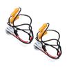 2pcs 1157 LED Decoder 50W Load Resistor Flash Error Free Canceller for Car Headlamp Fog Lamp DRL