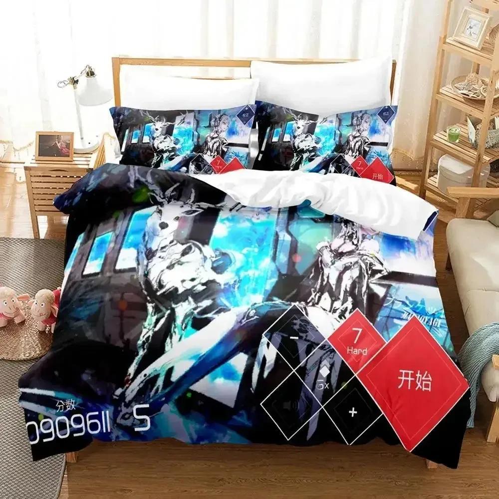 Comforter Game Voez Bedding Set Single Twin Full Queen King Size Bed Set Adult Kid Bedroom S 3D Print Anime Bed