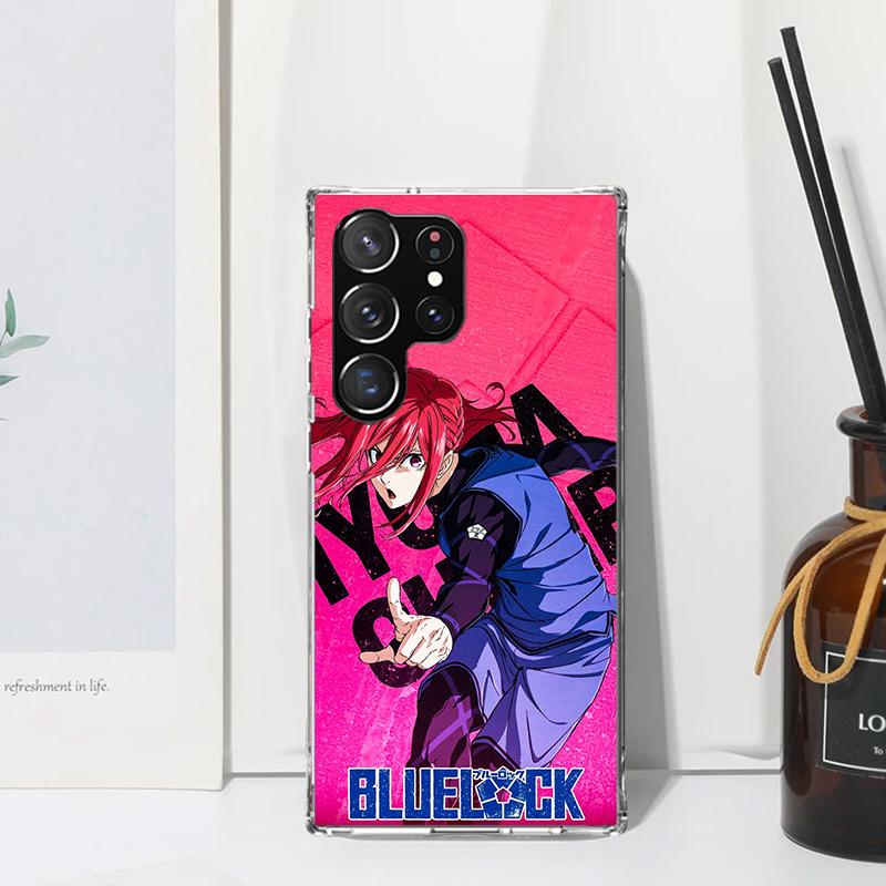 Blue Lock Chigiri Hyoma Phone Case For Samsung Galaxy S26 S25 Edge S24 FE S23 S22 Ultra S21 Plus S20 + Art Fundas Back Cover Gal