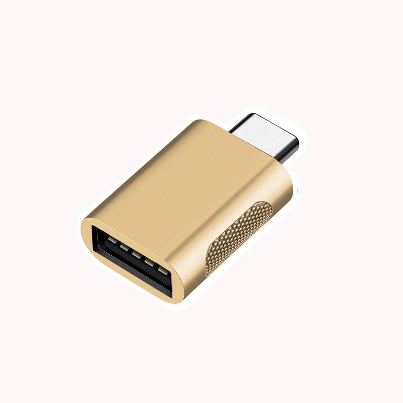 

Адаптер типа C к USB3.2 Женский USB2.0 к мобильному адаптеру USB-C золотистый