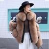 Winter New Imitation Fur Fox Fur Jacket Women's Short Locomotive Clothing Light Fashion Trend Cotton Warm