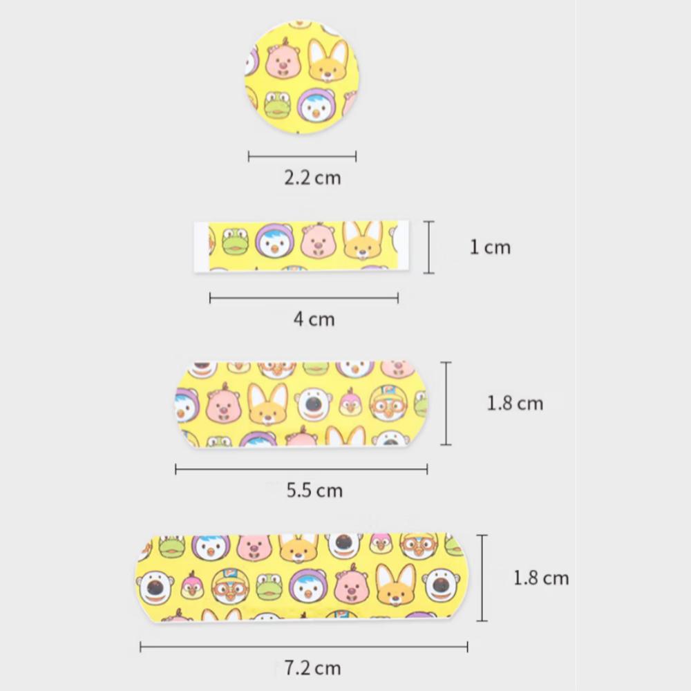 Pororo Kids Band Mixed Type – 20 Pack