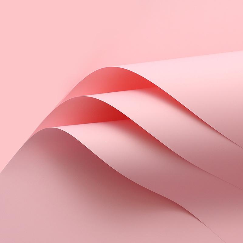 Koreanischer Stil Dopamin-Farbe Wasserdichtes Geschenkpapier für frische Blumen