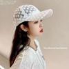 Adjustable Lace Flower Thin Baseball Cap Fashion Outdoor Women Summer Sunscreen Sun Hollow Hat Girls Hip Hop Visors Cap