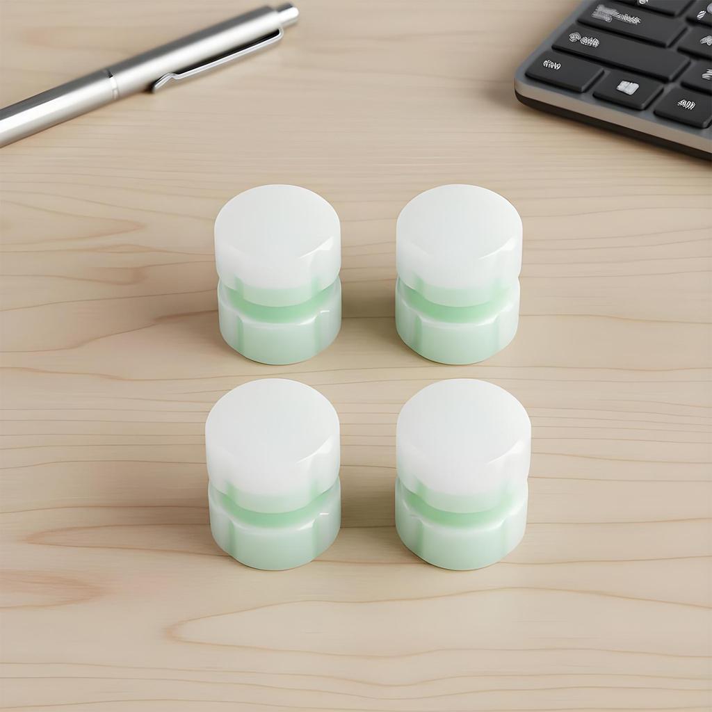 Tire Valve Caps Weather Resistant UV Protection Wheel Cover Gadget 4 Pieces Car Tire Caps For Automotive Vehicle Night Outdoor