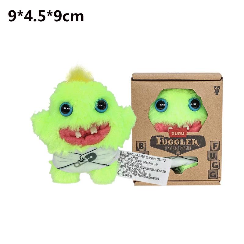 Pluszowa zabawka Fuggler Śmieszny Brzydki Potwór Fuggs Seria Dzieci Pan Igiełka Munch Wściekły Królik Szeroko Otwarty Dziwak Pluszowa Lalka Prezent Miękka Zabawka 9CM