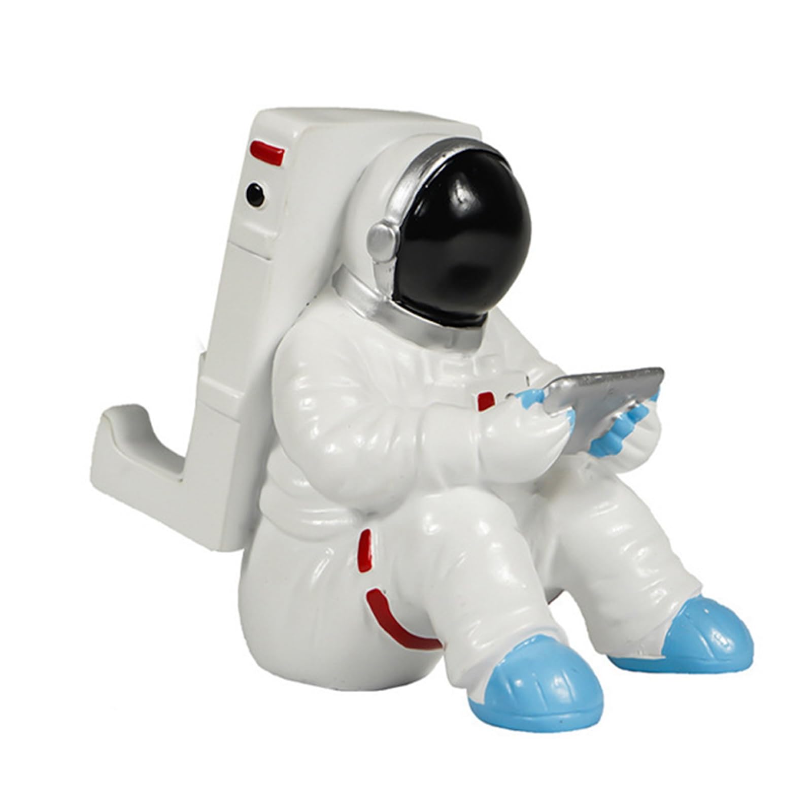 

[Queen-b] Unique Smartphone Stand, Fun and Cute, Decorative Item, Tablet, iPhone, Android, Smartphone, Mobile Phone, Charging, Desktop (Astronaut B)