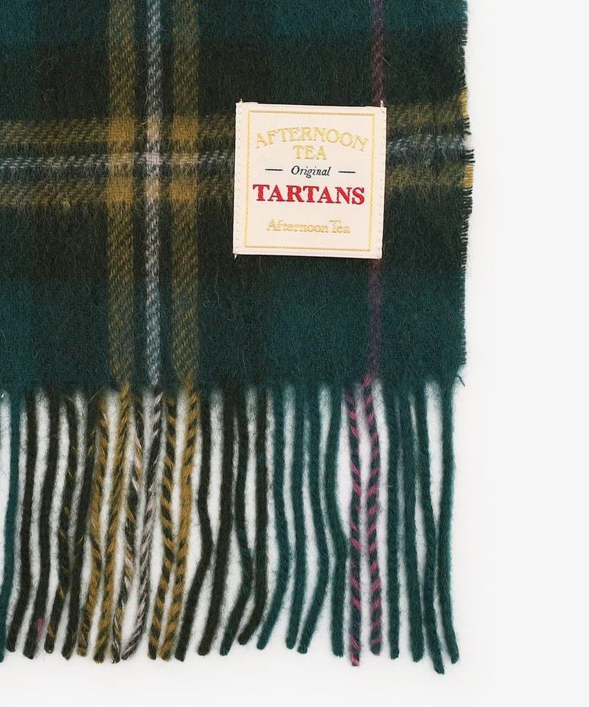 Afternoon Tea Living Scarf JN28 Tartan Check Scarf / Afternoon Tea Original Tartans Green