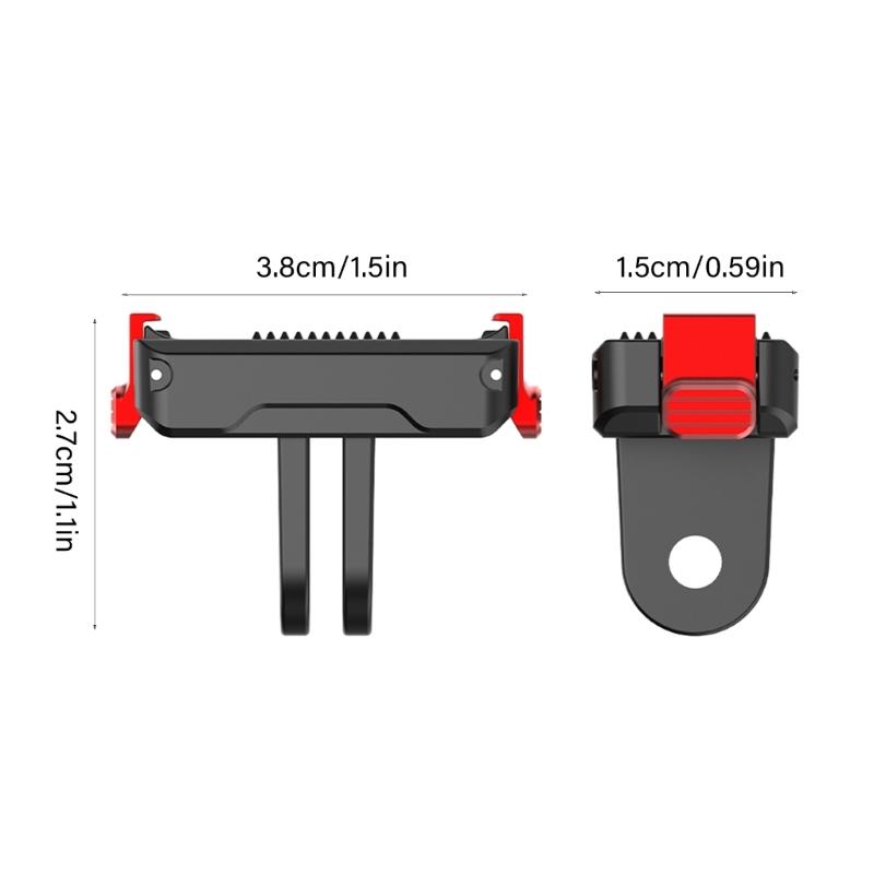 Magnetic Mount Stand for Action 4/3 Magnetic Bracket Expansion Adapter Accessories Action Cameras Cold Shoe Adjustable