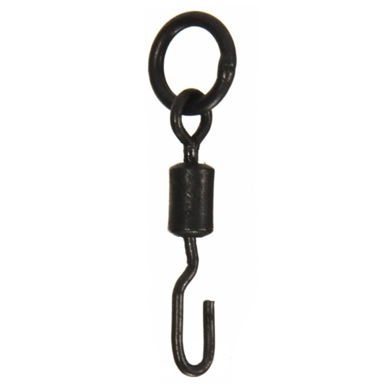 

20 шт./компл., вертлюжки для спиннера Uk1 #, разъем для рыбалки, набор для ловли карпа, Ronnie Rigs