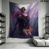 Malenia Flow Wall Hanging Printed Fabric Blanket Decorative Tapestries for Bedroom Living Room Home Decor