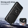 KEYSION Magnetic Phone Case for VIVO X300 Ultra 5G Slide Camera Lens Protection Upright Stand 360° Ring Shockproof Back Cover