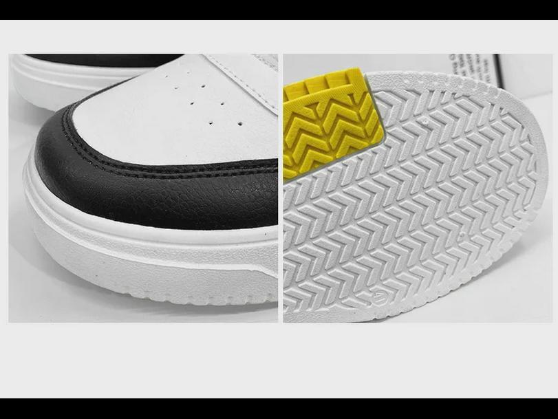 2024 Trendy White High-Top Sports Sneakers for Men & Teens