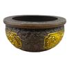 Incense Burner Brass Holder AntiqueStyle Censer for Collectors, Home Decor, Meditation, Tea