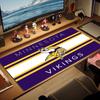 Minnesota Vikings Logo Color Mouse Pad Large Gaming Table Cushion Non-slip Laptop Tablet Big Mousepad XXL Mat Mini PC Playmat With Lock Edge