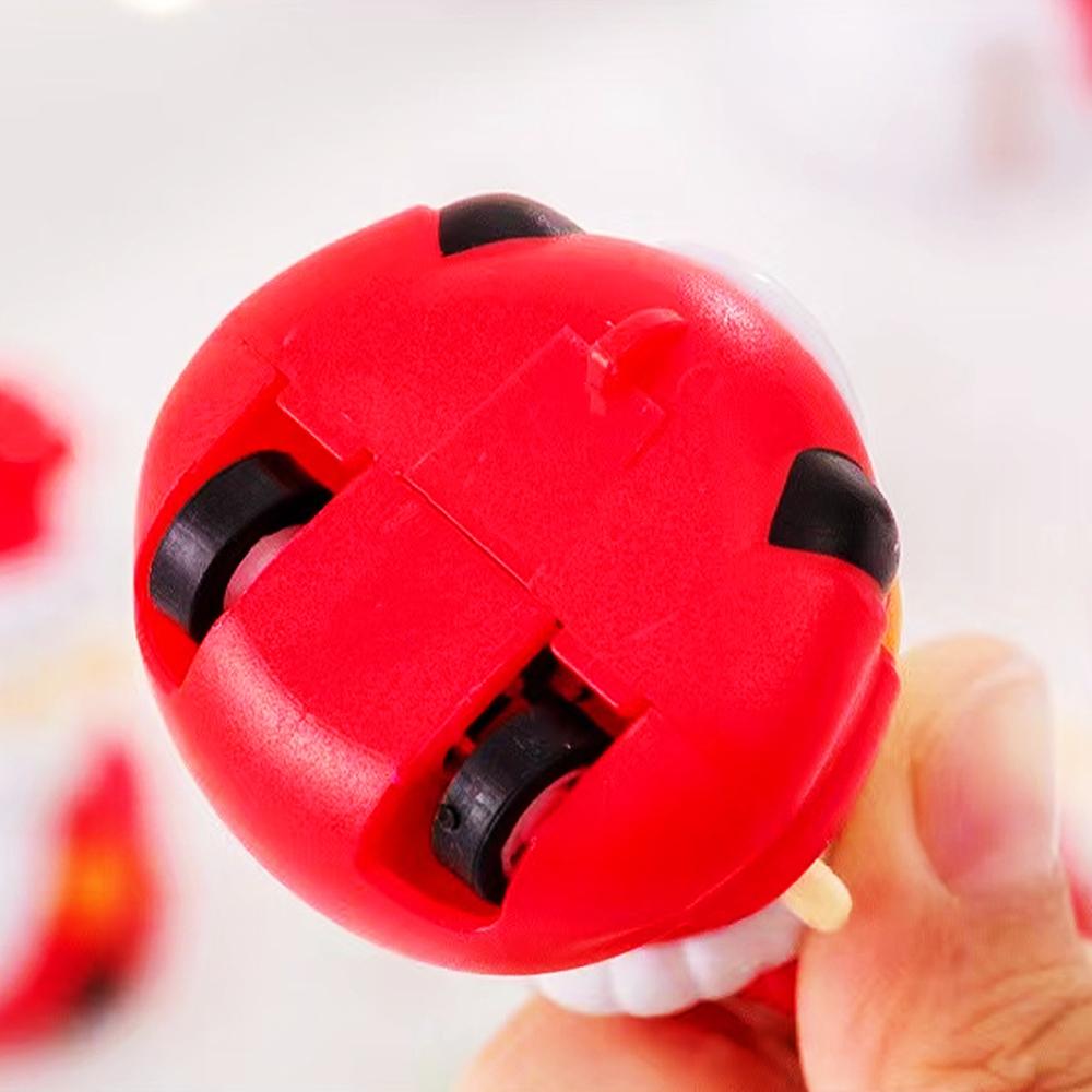 6/20Pcs Christmas Party Gifts Decoration Cartoon Christmas Tree Old Man Snowman Pull Back Car Toys Children Birthday Party Gifts