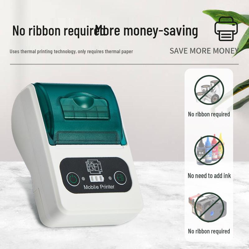 YD586 Bluetooth 58mm Thermal Printer for Receipts YD586 Label Printer