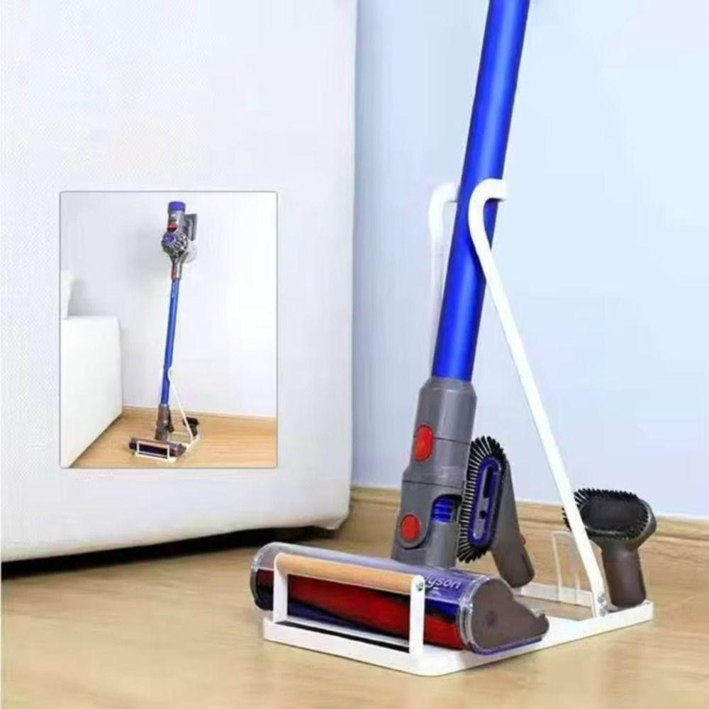 Heavy-duty Vacuum Cleaner Storage Rack Stable Dust Collector Bracket  Kitchen Use