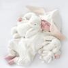 Innovative Baby & Toddler Hooded Rabbit Onesie with Ears - Zipper Romper