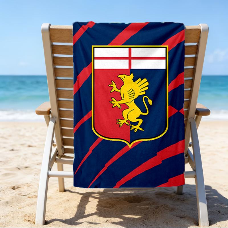 Shield With Griffin Cross Beach Towel - Soft, Absorbent Microfiber, Lightweight, Ideal for The Beach, Parties, Travel, Camping fan gifts