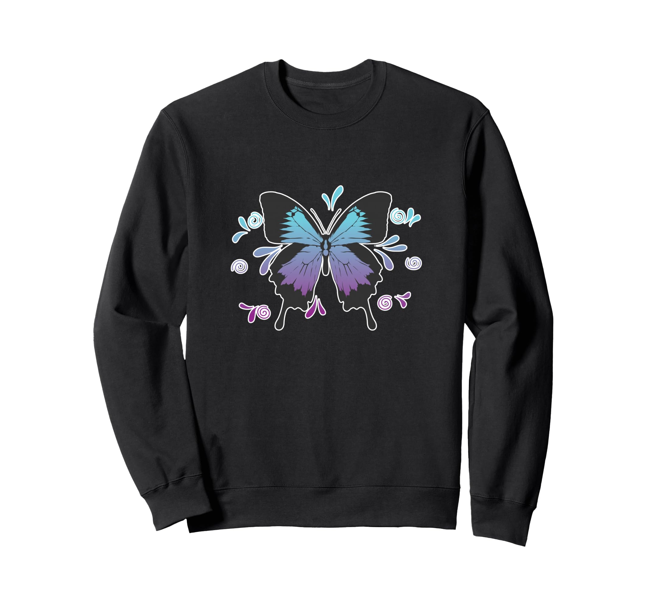 

Beautiful purple butterfly trainers чёрный