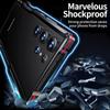LUPHIE für Samsung Galaxy S23 Ultra Metallrahmen Handy-Rückseite Schutzhülle