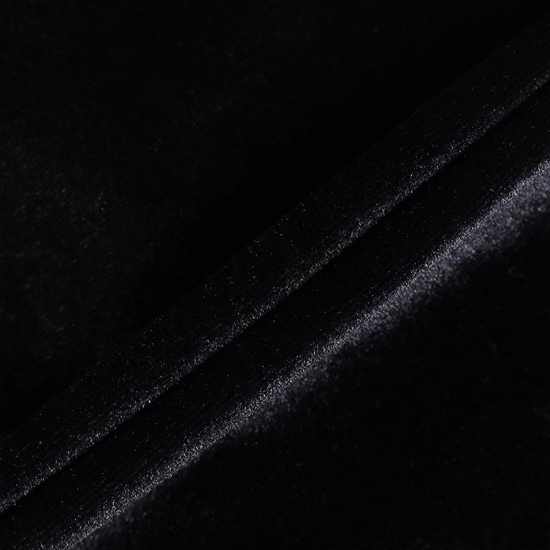 Single Shoulder Midi Dress Cut Out Mesh Velour Sexy Split Black Dress Woman Elegant Fashion Bodycon Party Wear