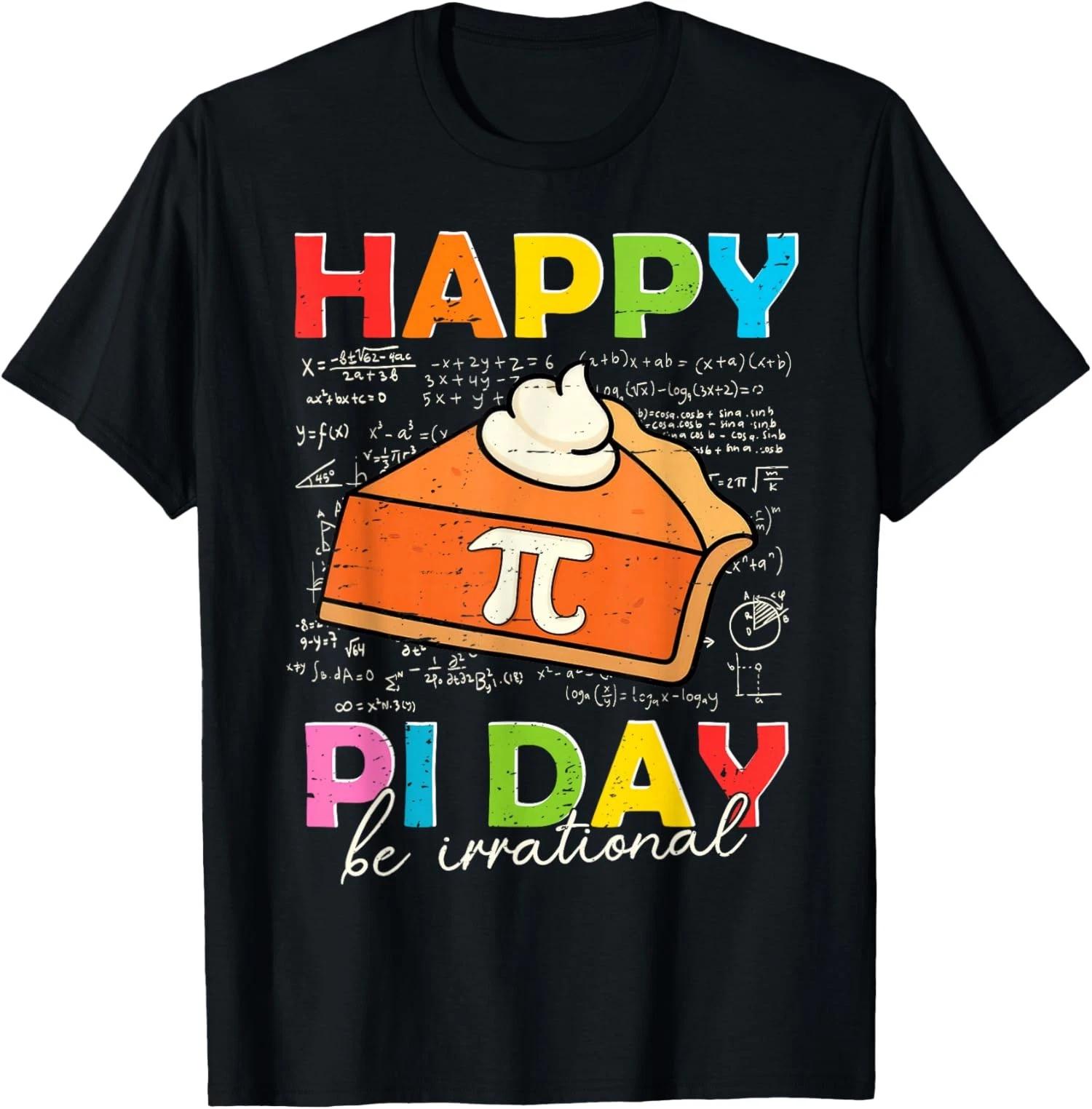 Happy Pi Day Pie Funny Math Teacher 3.14 Pi Symbol Unisex T-Shirt S