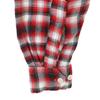 Game and Lake 50s 60s Open collar Vintage box silhouette Ombre Check Pattern Long sleeve Flannel shirt Men's Used