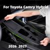 Dla Toyota Camry Hybrid phev 2026 Centralny Panel Sterowania Bezprzewodowe Ładowanie Silikonowa Mata Pyłoszczelna Antypoślizgowa Mata Akcesoria Wnętrza