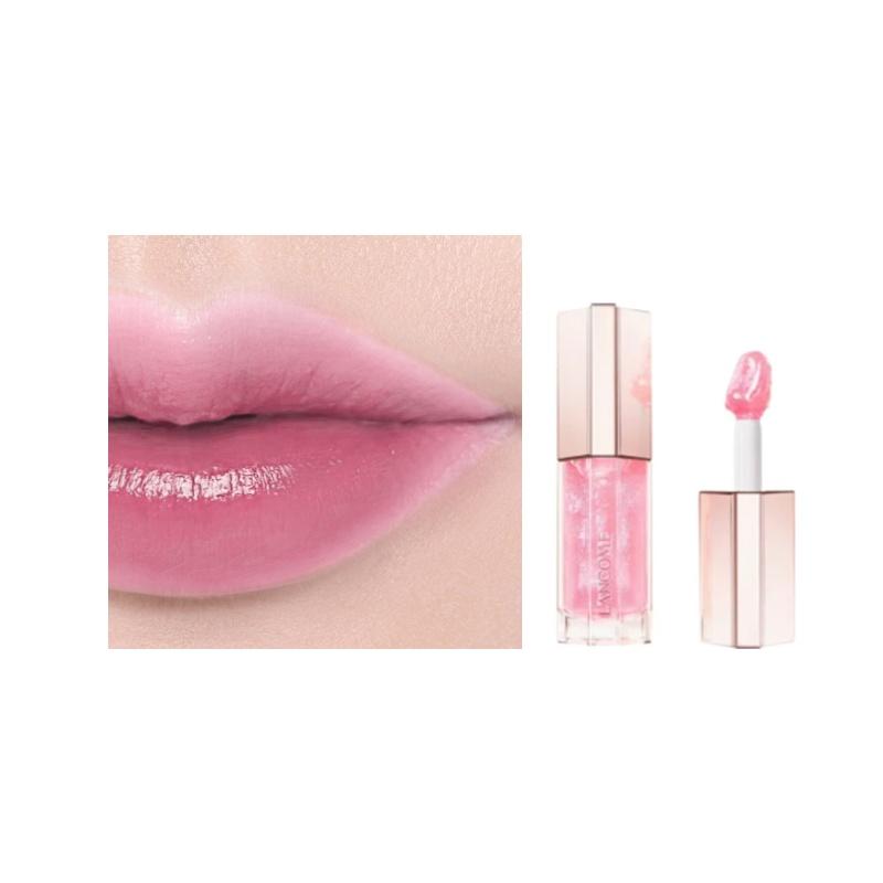 Блеск для губ Lancôme/блеск для губ/глазурь для губ Новый в 2025 году, это мой объемный блеск, ухаживающая эссенция, увлажняющий #35 Поцелуй первого снега Без подарочной коробки Подарочный пакет белый