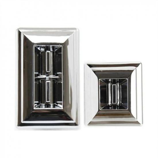 Pair Car Chrome Power Window Switch For Chevy GMC Pontiac DS916 901017 13845703