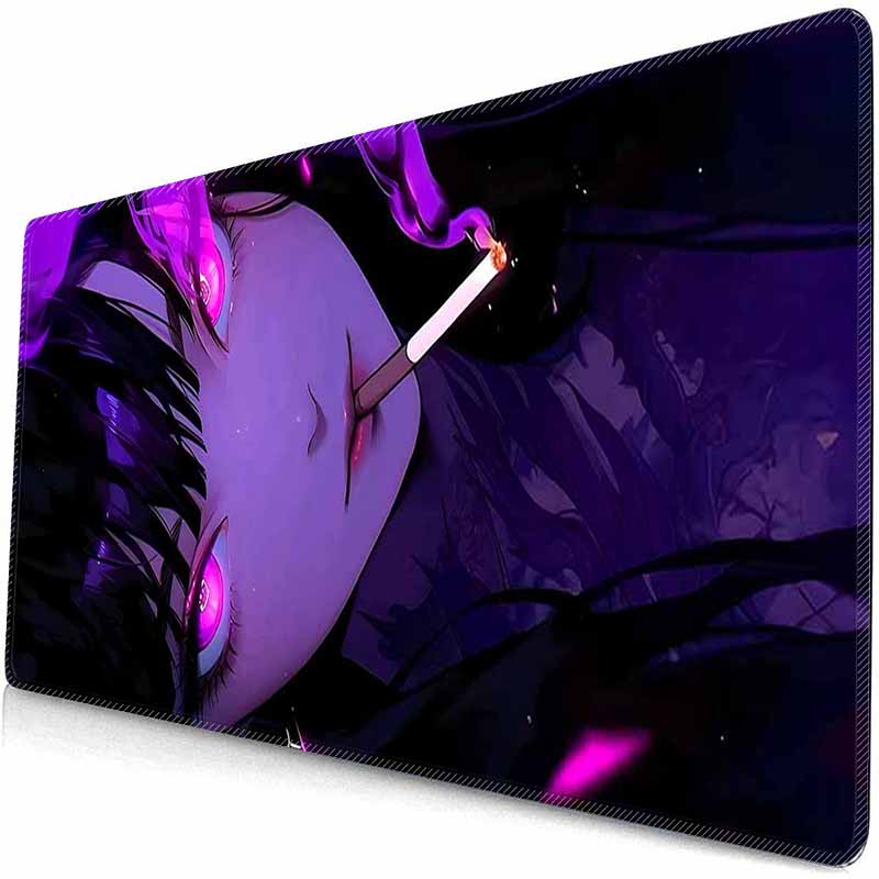 

Anime Domineering Grils MouseMat Overwatch Gamer Cool Mouse Pad Purple Gamer Cabinet Large Non-Slip Mousepad Keyboard Mat 300x600x2mm