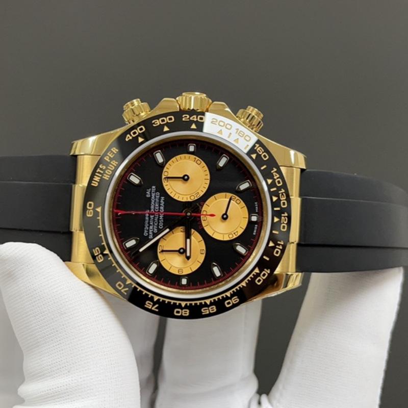 Zhanxi Laojia Daytona Shawn Yue Styl Panda Mechaniczny Zegarek