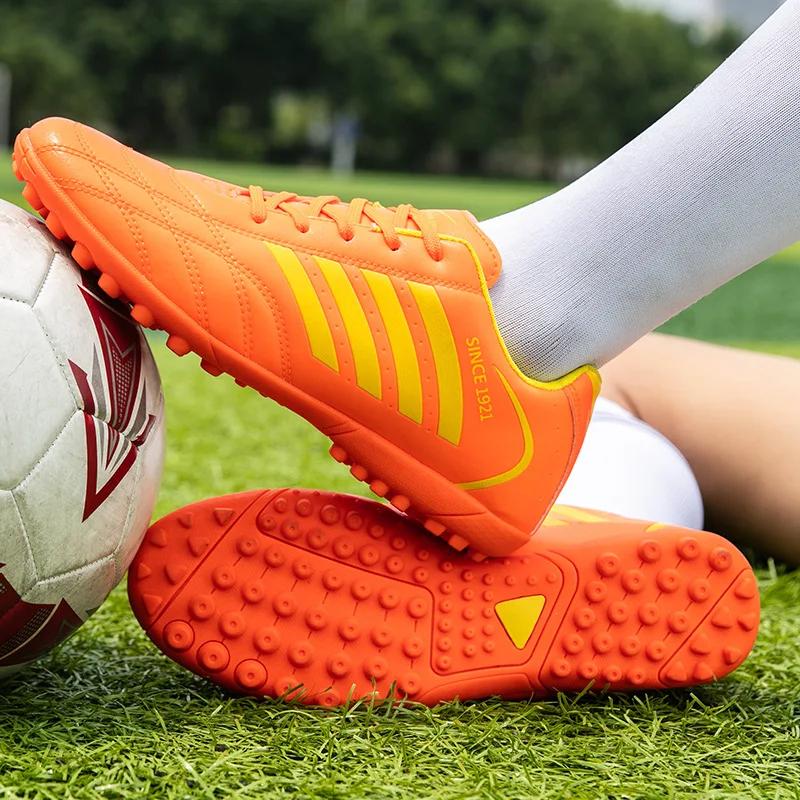 High Quality Football Shoes For Men Professional Soccer Sneaker Students Sports Training Shoes Society Indoor Football Boots