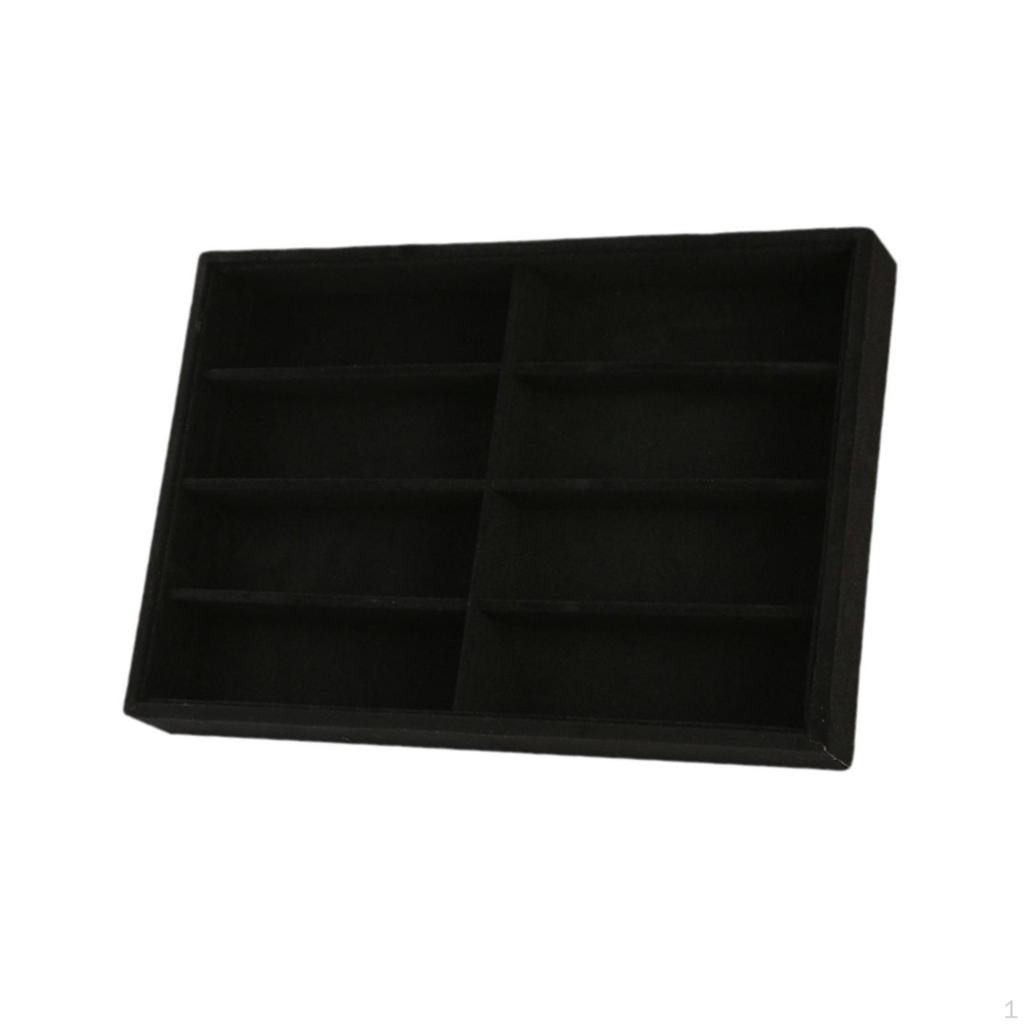 Eyeglass Display Tray Sunglasses Organizer Holder Jewelry Crafted with
