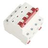 4P Small Circuit Breaker 6000A Breaking Capacity Solar PV System Mini Circuit Breaker DC1000V 50A