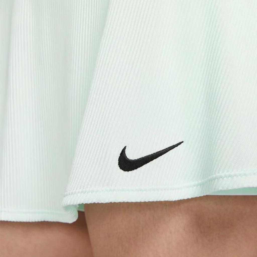 Nike Logo Print Spliced Quick-Dry Skirt Sports Shorts Women Shorts Light-Green FD5700-394