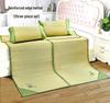 Free Shipping 2026 New Style Foldable Natural Straw Summer Mat for Home and Dormitory with Air Conditioning Compatibility