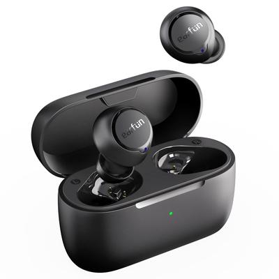 2023 Gold EarFun Free 2S Bluetooth-Kopfhörer mit Qualcomm QCC3040-Chipsatz, aptX-Audio, tiefer Bass, CV-Anruf, Geräuschunterdrückung, TrueWireless