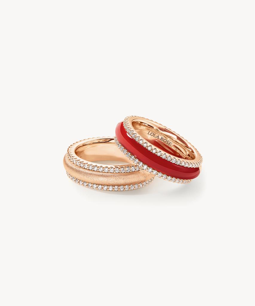 Lola Rose New Heliocentric Carnelian Women'S Fashion Ring
