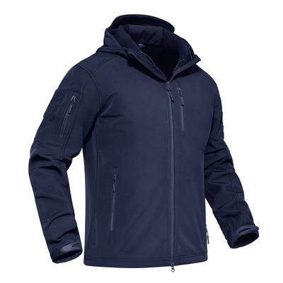Mountain Soft Shell Cold Hooded Climbing 3XL [KEFITEVD] Jacket, Parka, Protection, Hiking, Trekking, Jumper, Wear, Men's, Winter, Navy,