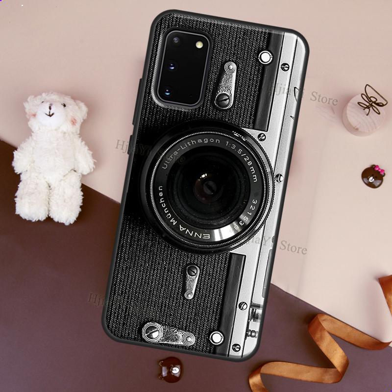 

Ретро-камера Винтажный чехол Для Samsung Galaxy S10 S8 S9 S20 S21 S22 Plus Note 20 Ultra Note 10 Plus S20 FE Чехол Galaxy S22