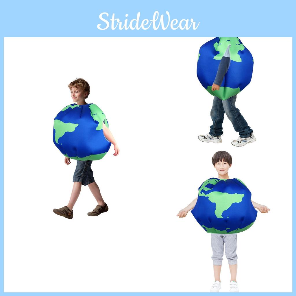 Charming Earth Costume For Kids Featuring Soft Sponge Fabric Perfect For Halloween And School Performances